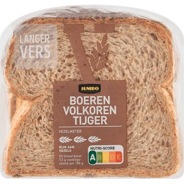 Jumbo - Boeren Tijgerbrood Volkoren - Half