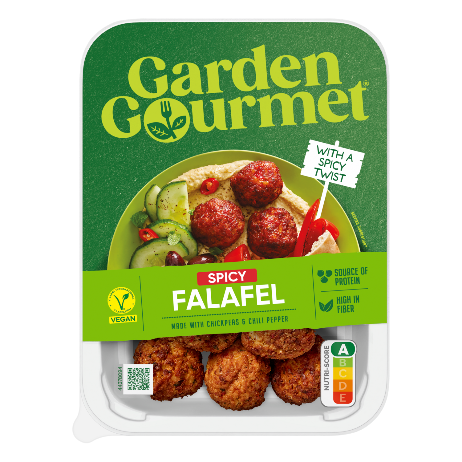 Garden Gourmet Vleesvervanger Falafel Spicy balletjes 190g