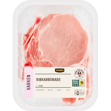 Jumbo Ribkarbonade 2 Stuks