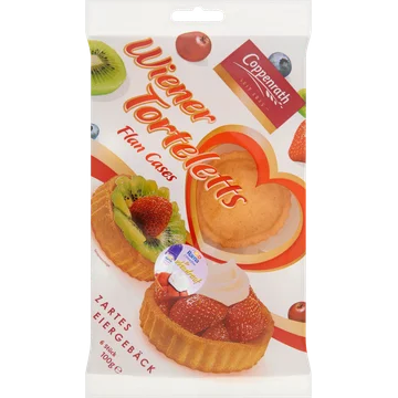 Coppenrath Wiener Torteletts Flan Cases 6 Stuks 100 g