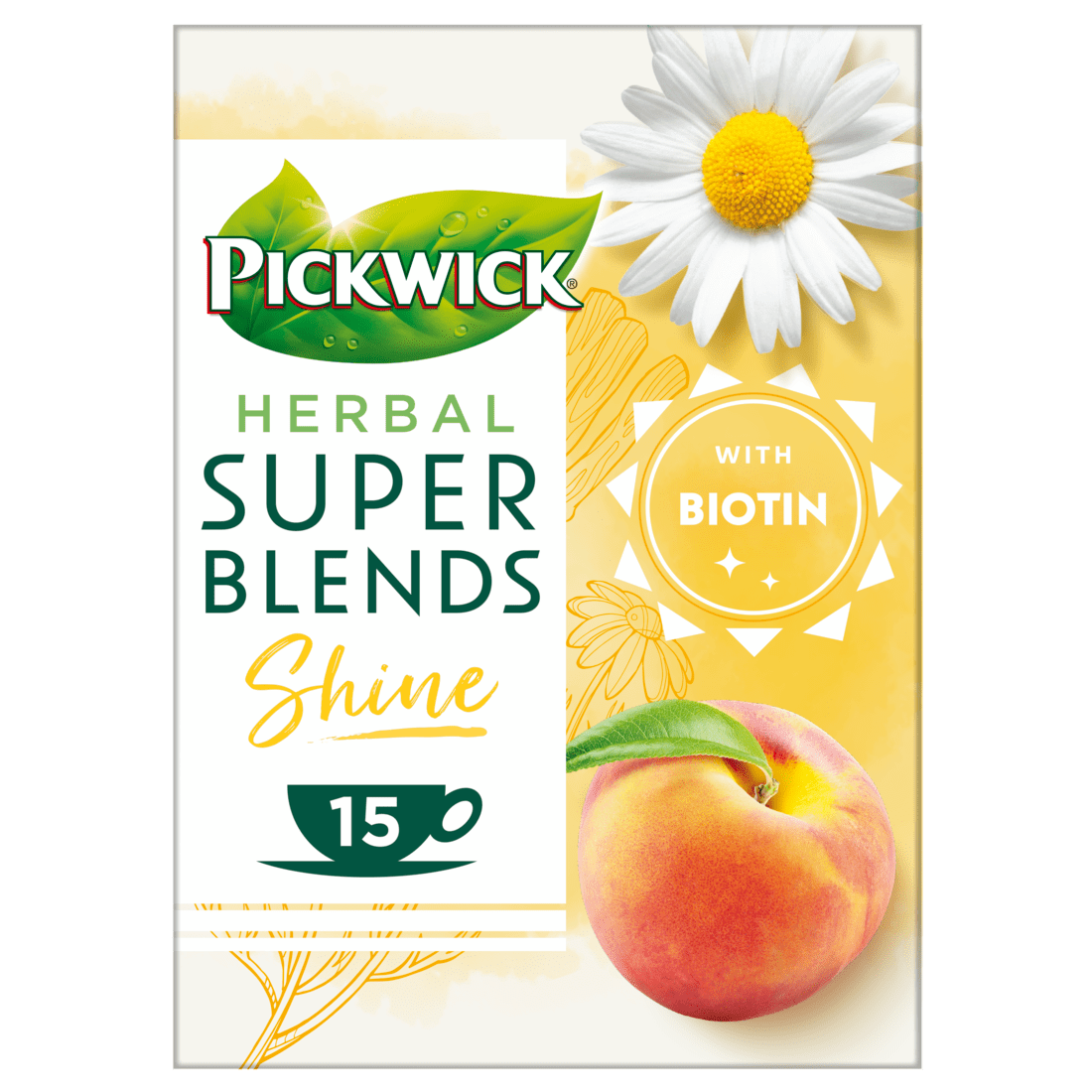 Pickwick Herbal Super Blends Shine Kruidenthee