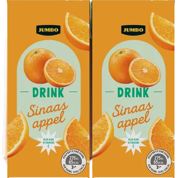 Jumbo Drink Sinaasappel 10 x 200 ML