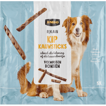 Jumbo Honden Kip Kauwsticks 5 Stuks