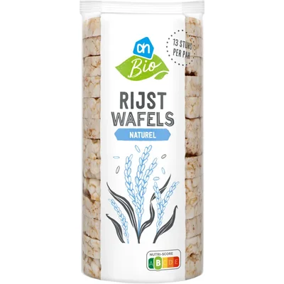 AH Biologisch Rijstwafels naturel