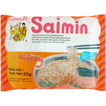 Saimin Japanse Bamie met Krabsmaak 85 g