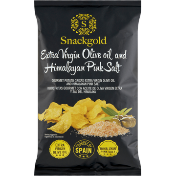 Snackgold Extra Virgin Olive Oil and Himalayan Pink Salt 125 g