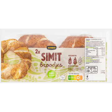 Jumbo - Simit Broodjes - 2 Stuks