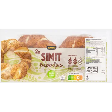 Jumbo - Simit Broodjes - 2 Stuks