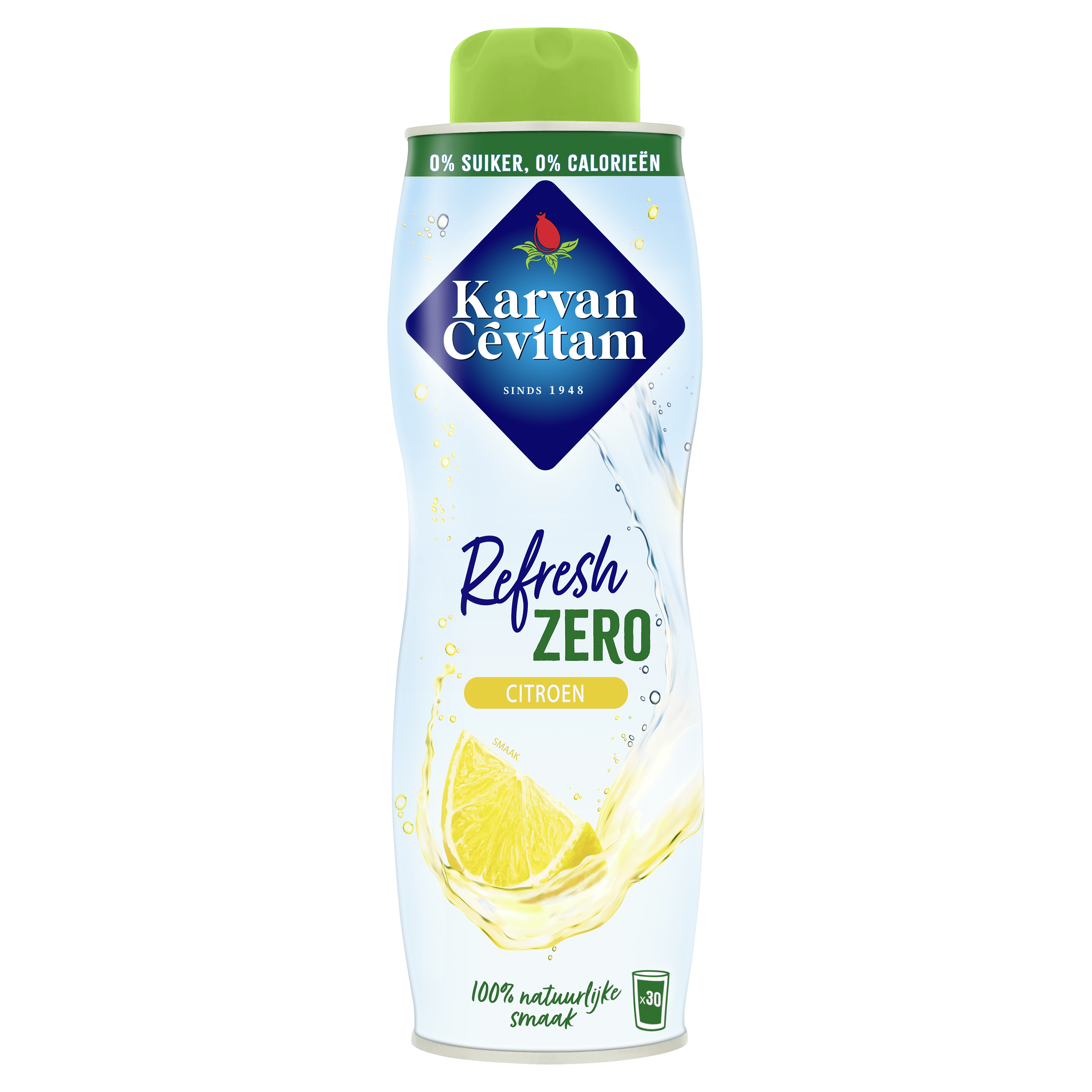 Karvan Cévitam Zero Citroen Siroop 600 ml