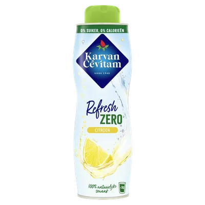 Karvan Cévitam Zero Citroen Siroop 600 ml