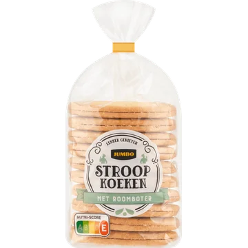 Jumbo Stroopkoeken met Roomboter 10 Stuks