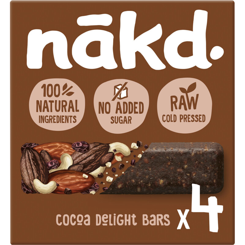 Nakd. Cocoa delight bars