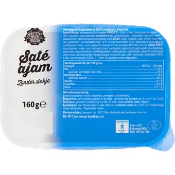 Fresh & Frozen Saté Ajam 160 g