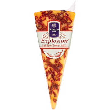 Wyngaard Explosion Oude Kaas & Spaanse Pepers 125 g