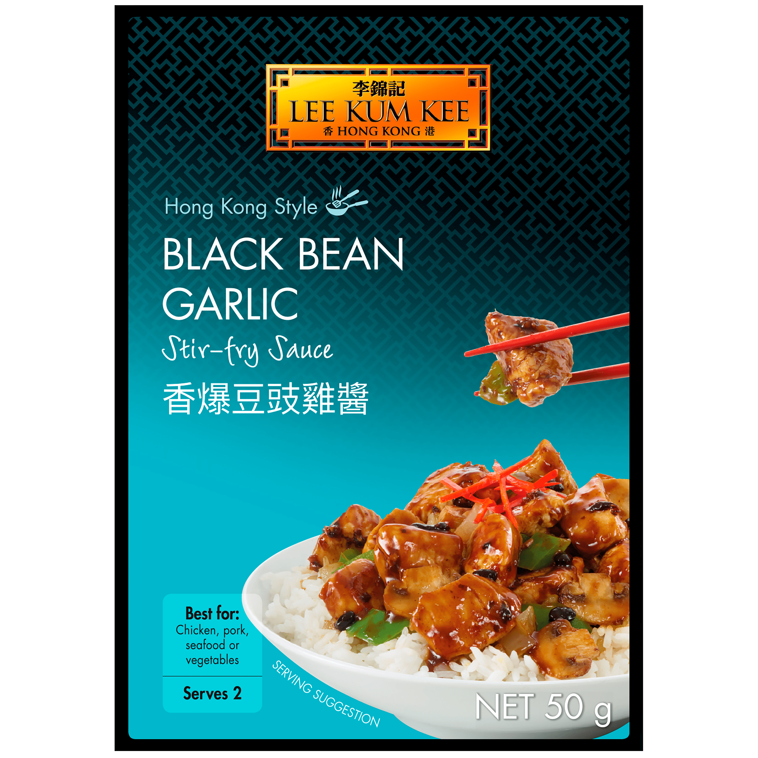 Lee Kum Kee Black bean garlic woksaus