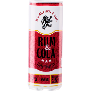 MC Brown & Son - Rum & Cola - 250ML