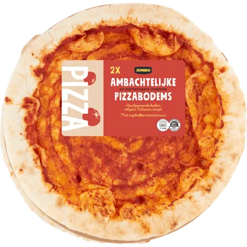 Jumbo Ambachtelijke Pizzabodems 2 Stuks