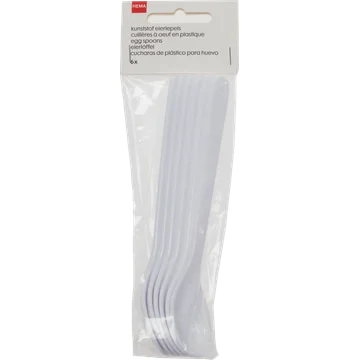 HEMA Eierlepels Kleur 6 Stuks
