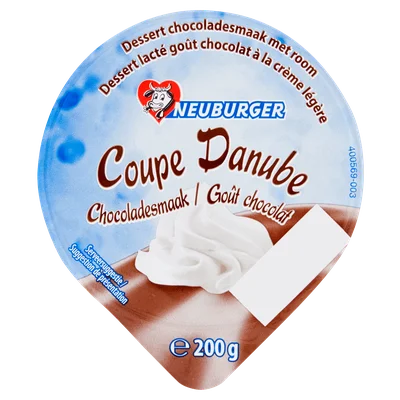 Neuburger Coupe Danube Chocoladesmaak 200 g