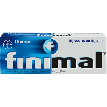 Finimal 500 mg Paracetamol, 50 mg Coffeï