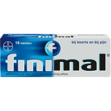 Finimal 500 mg Paracetamol, 50 mg Coffeï