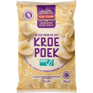 Go-Tan Kroepoek naturel ASC 70g
