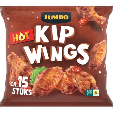 Jumbo Kip Wings Hot ca. 15 Stuks