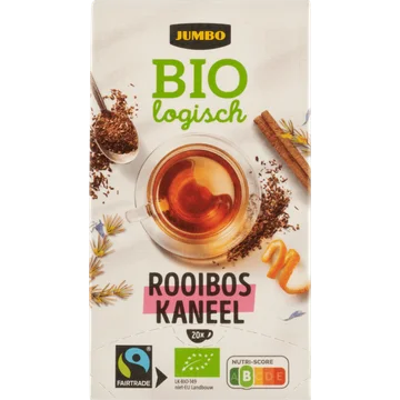 Jumbo Biologisch Rooibos Kaneel 20 Stuks 30 g