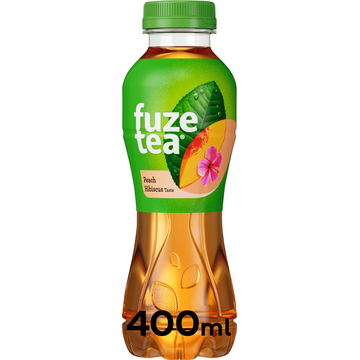 Fuze Tea Black Iced Tea Peach Hibiscus 400 ml