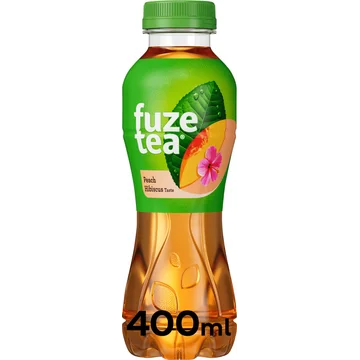 Fuze Tea Black Iced Tea Peach Hibiscus 400 ml