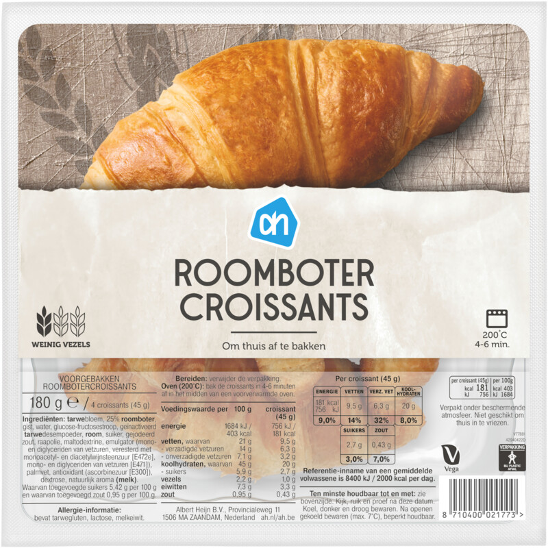 AH Roomboter croissants