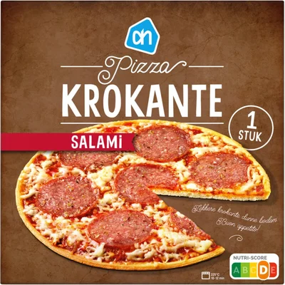 AH Pizza krokante salami