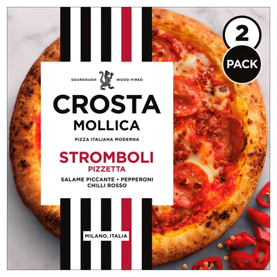 Crosta Mollica Pizzetta Stromboli 2-pack