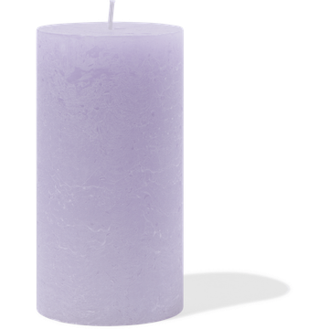 Kaars Rustiek 7*13 Lila