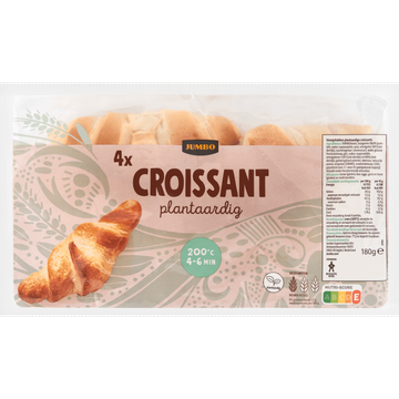 Jumbo - Croissant Plantaardig - 4 Stuks