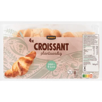 Jumbo - Croissant Plantaardig - 4 Stuks