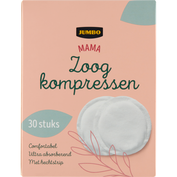 Jumbo Zoogkompressen 30 Stuks