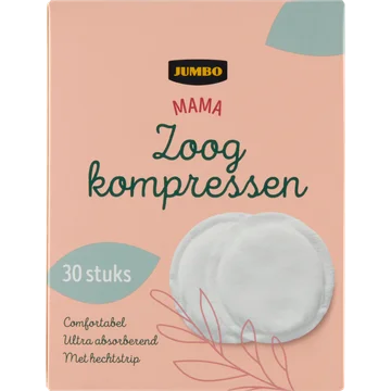 Jumbo Zoogkompressen 30 Stuks