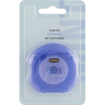 Jumbo Wax Flosdraad met Mintsmaak 50 m