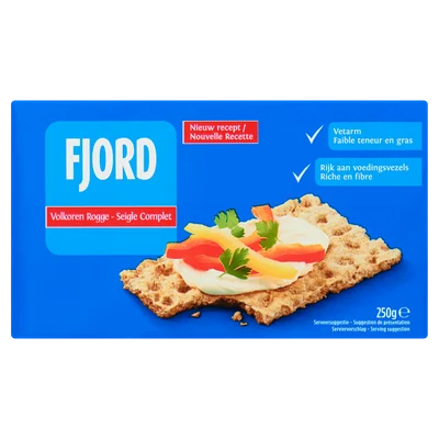 Fjord Volkoren Rogge 250 g