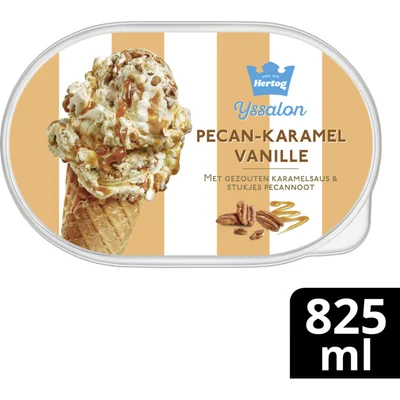 Hertog Ijssalon pecan-karamel vanille