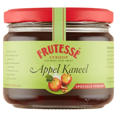 Frutesse Stroop Appel Kaneel 330 g