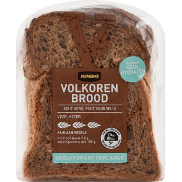Jumbo - Volkoren Brood Koolhydraatarm - Half