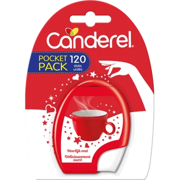 Canderel Pocket Pack 120 Stuks 10,2 g