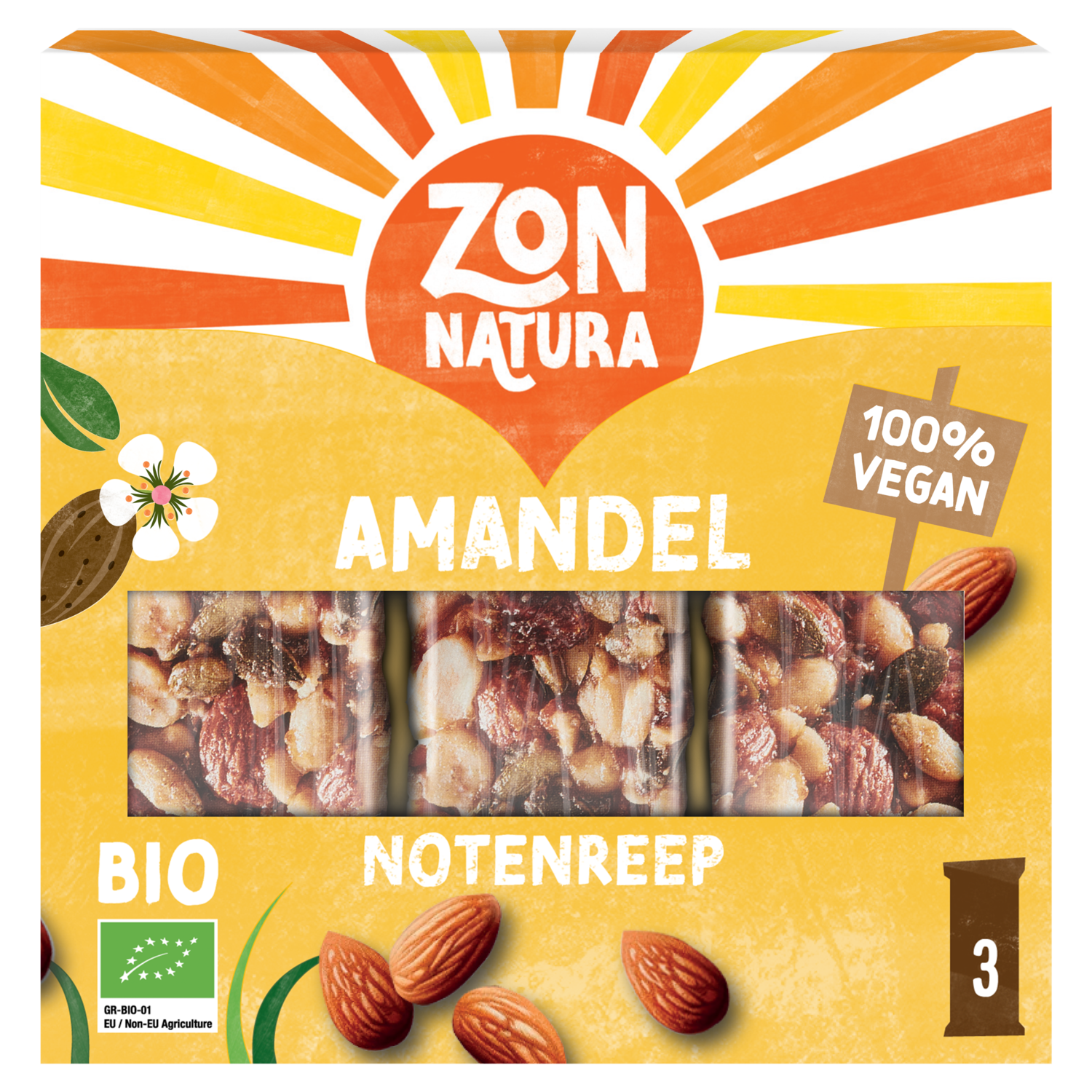 Zonnatura Biologische Notenrepen Appel Kaneel