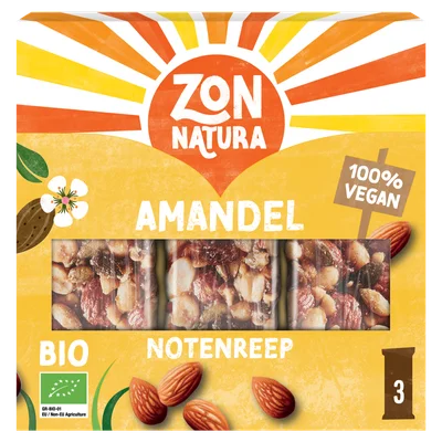 Zonnatura Biologische Notenrepen Appel Kaneel