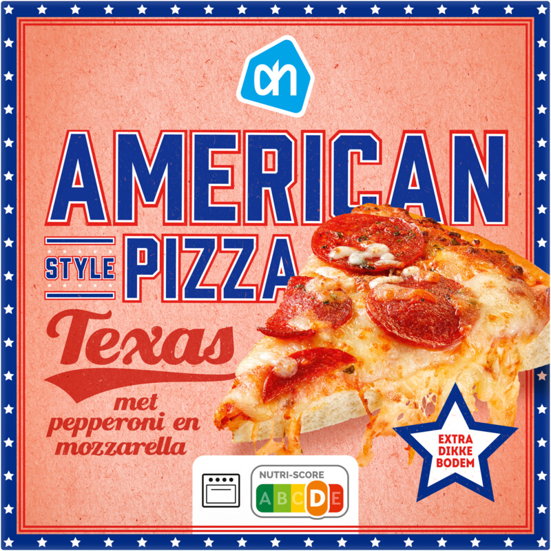 AH American style pizza Texas