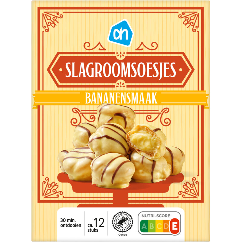 AH Slagroomsoesjes bananensmaak