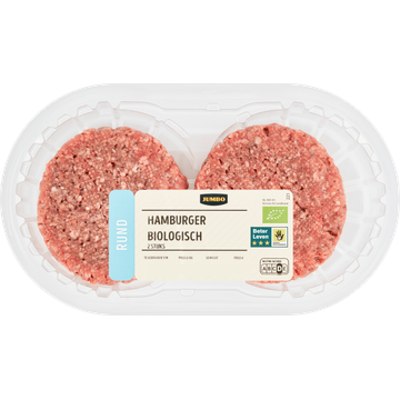 Jumbo Biologisch Hamburger Rund 2 Stuks
