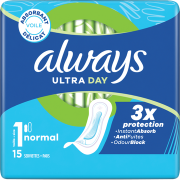 Always Ultra Dag Maandverbanden Normal (Maat 1)